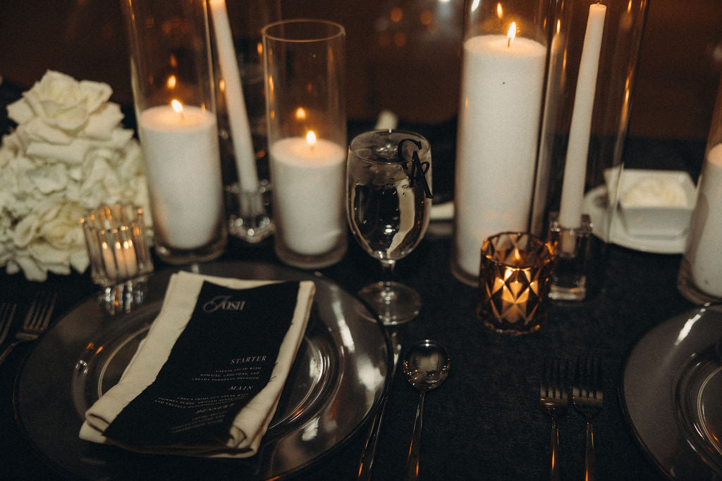 Smoke Glass Votive Candle Holder