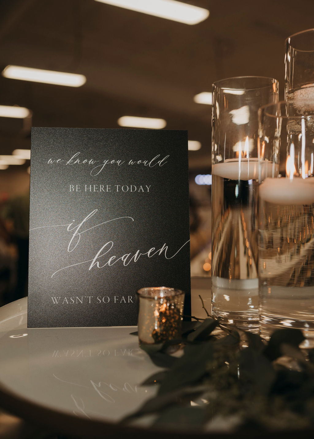 In Loving Memory Sign