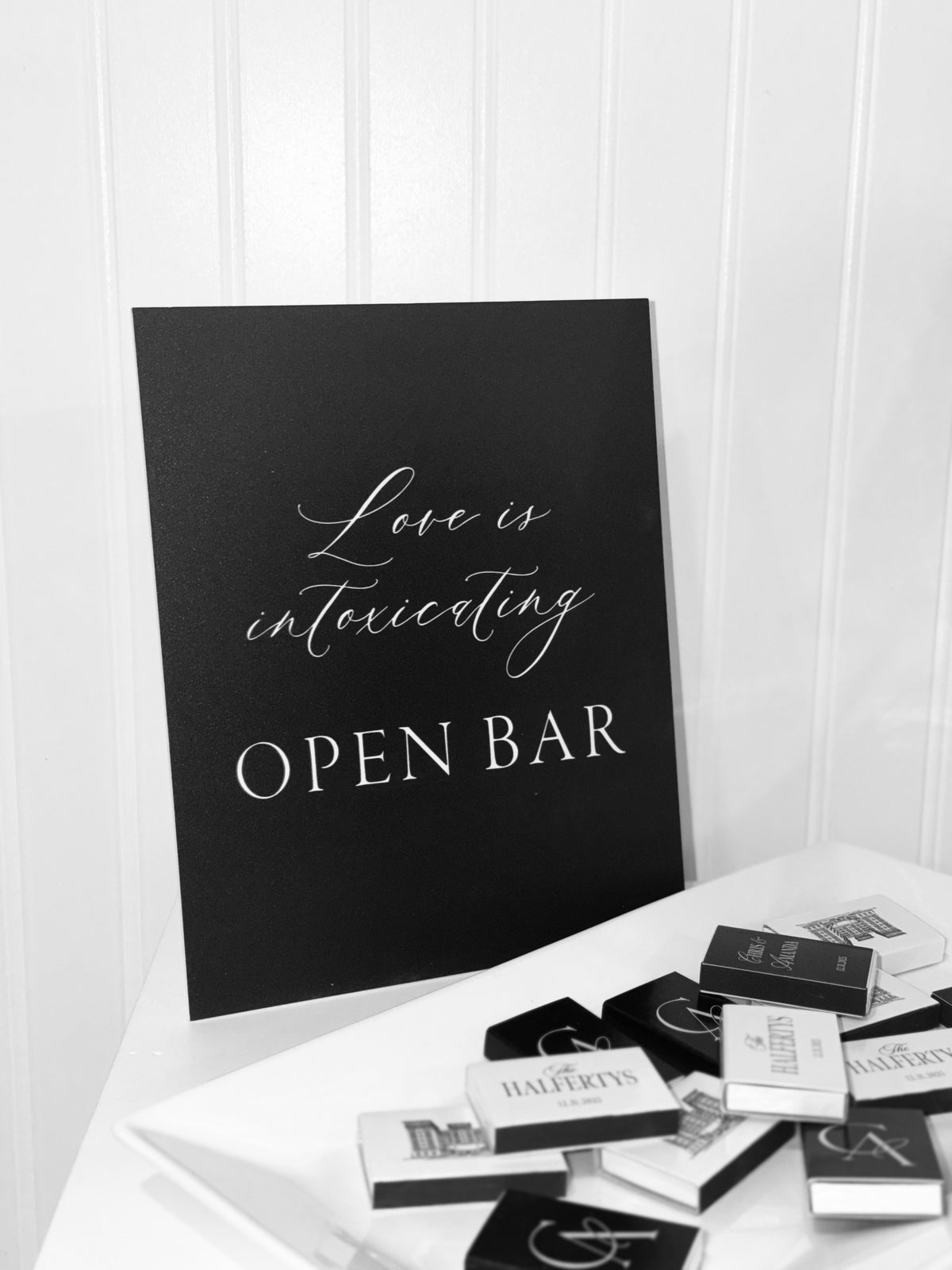 Open Bar Sign