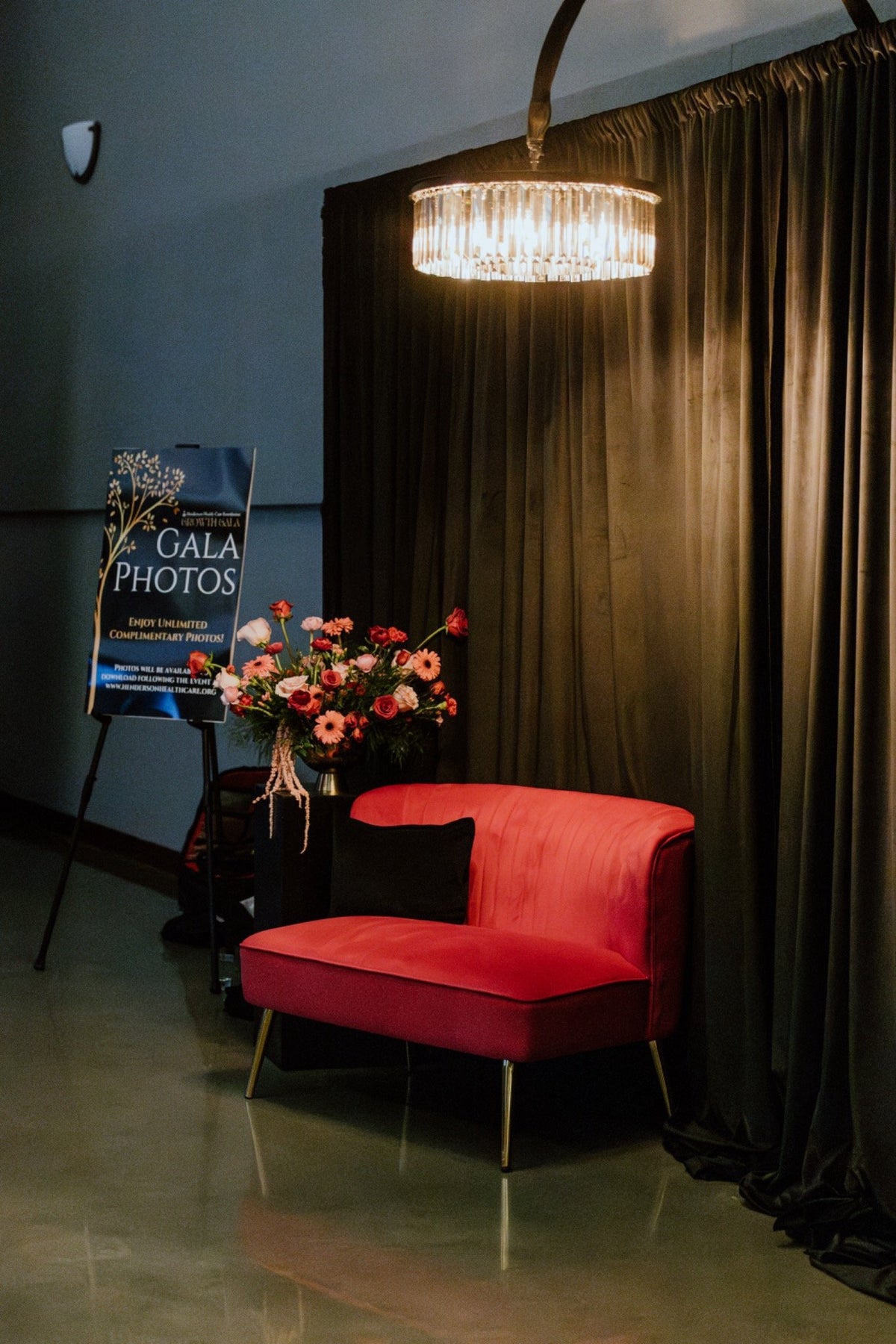 Velvet Draping