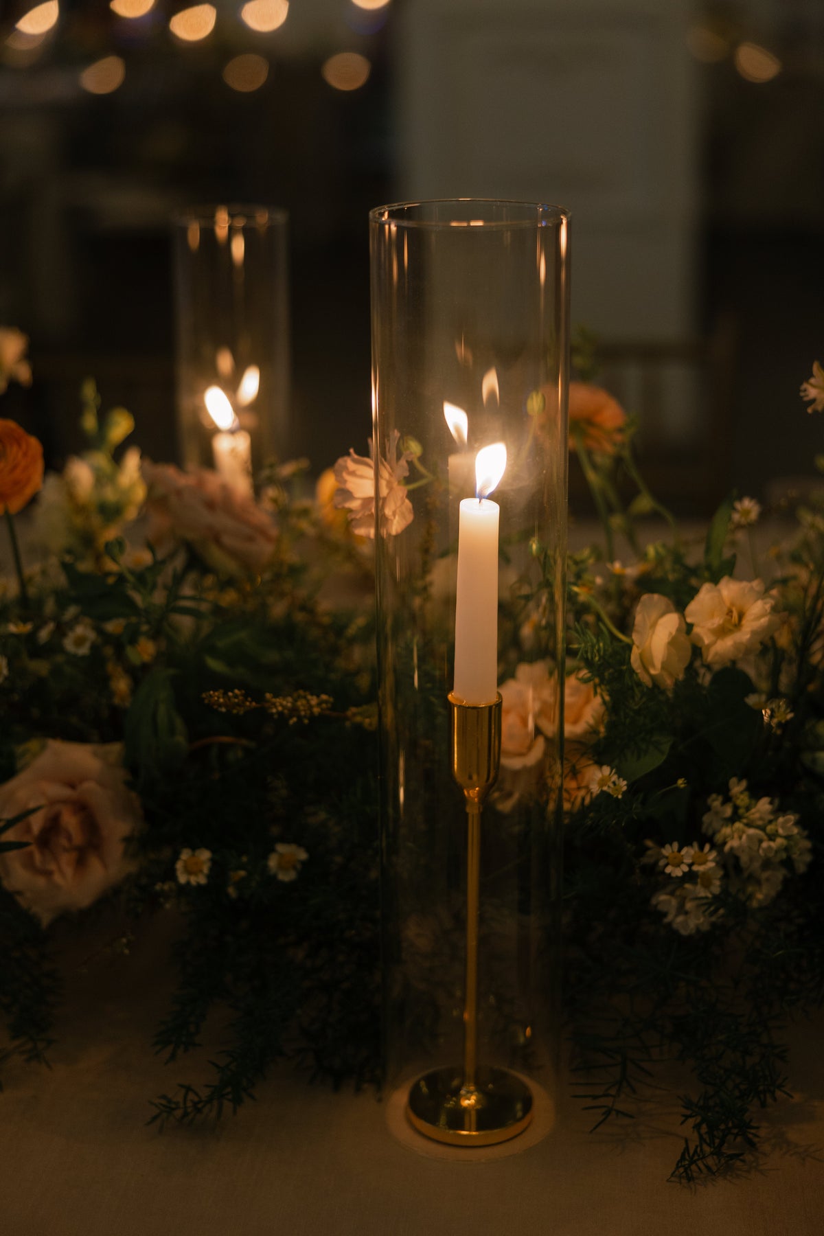 Gold Taper Candle Holders