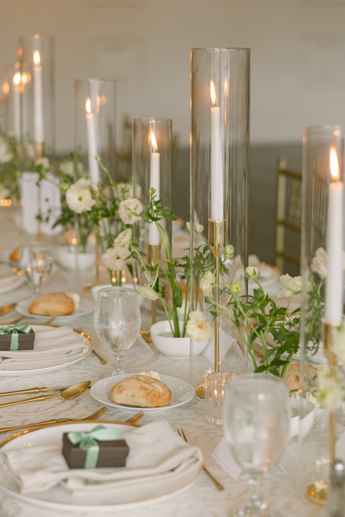 Gold Taper Candle Holders