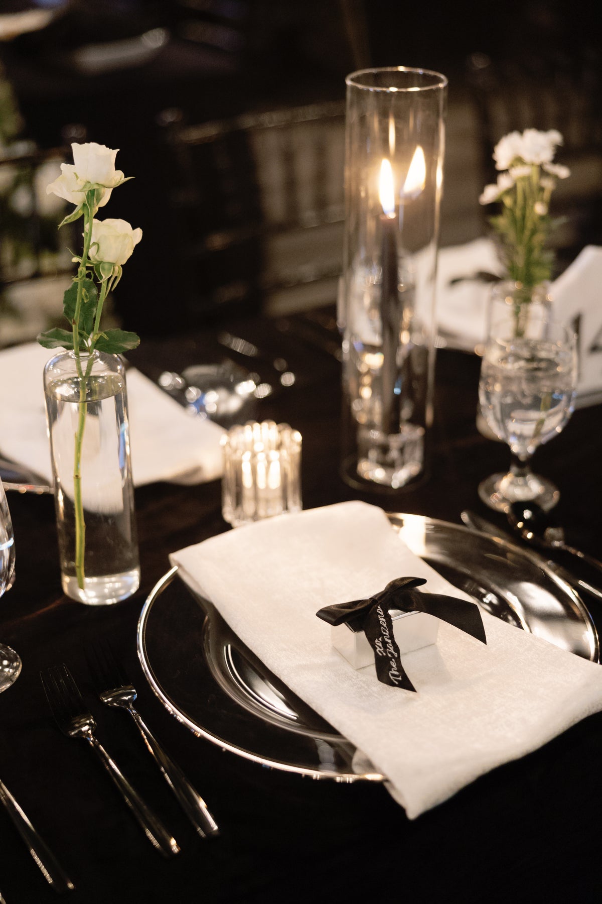Glass Rimmed Charger