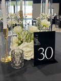 Acrylic Table Number