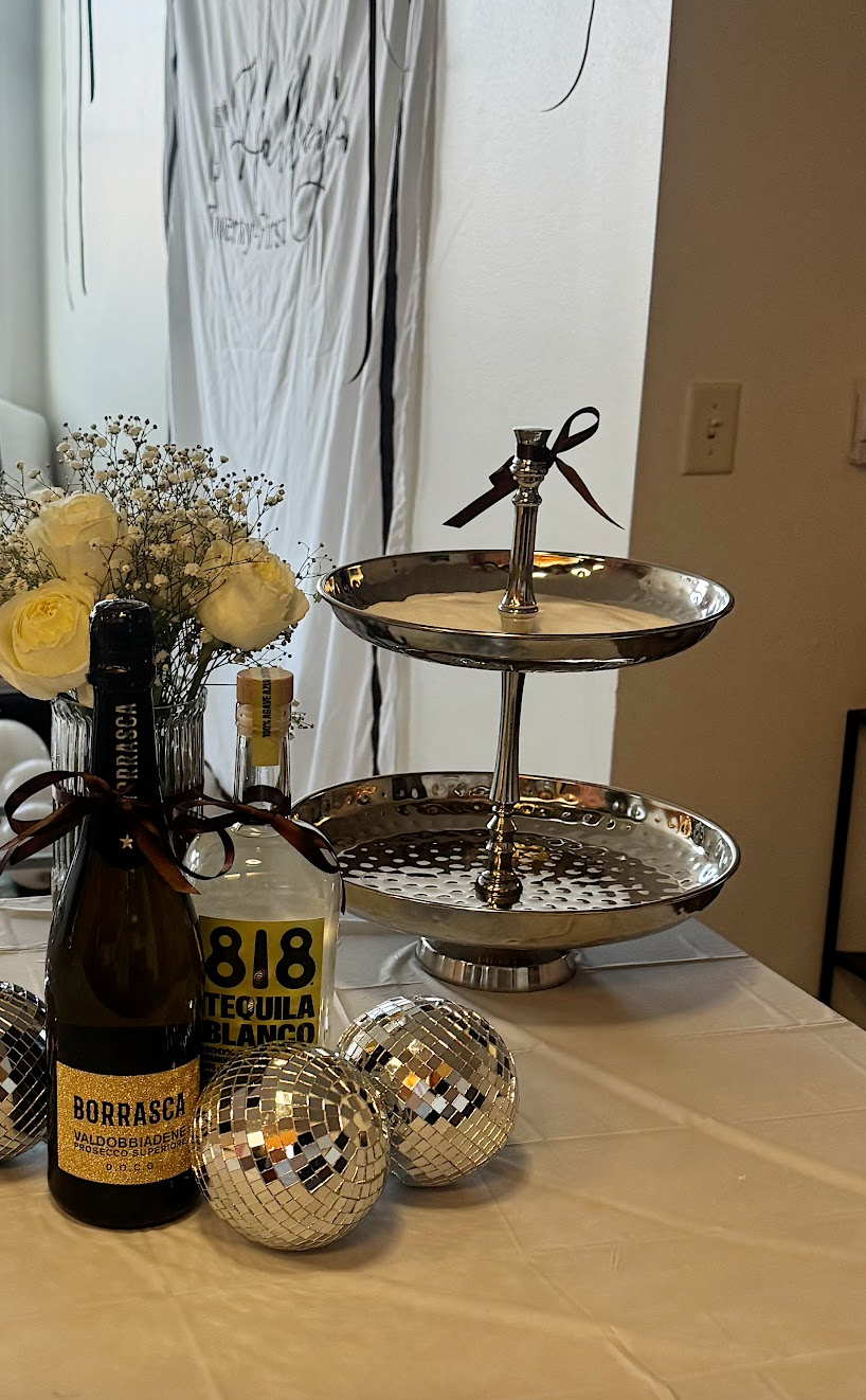 Tiered Silver Tray
