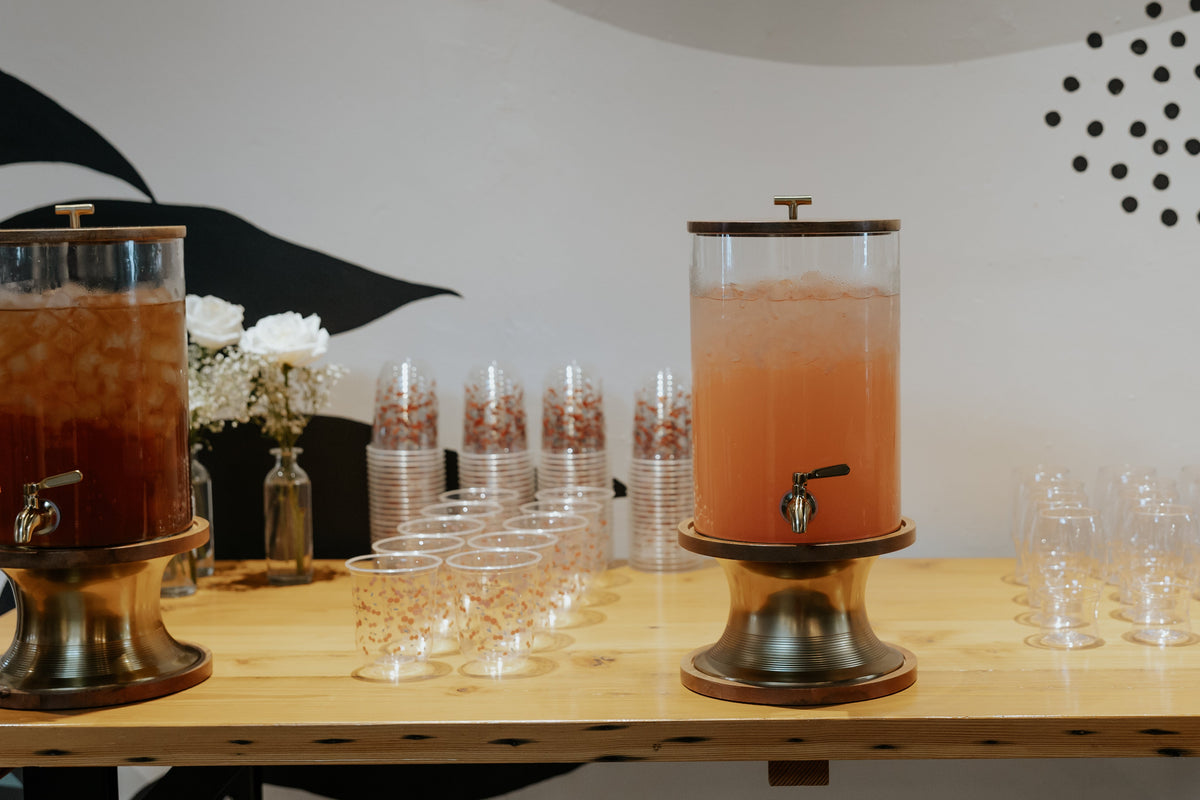 Glass Drink Dispenser